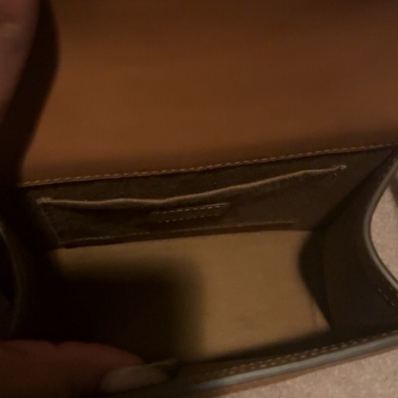 Casablanca Women's Brown
Jeanne Mini Logo Leather Shoulder bag - Picture 7 of 9